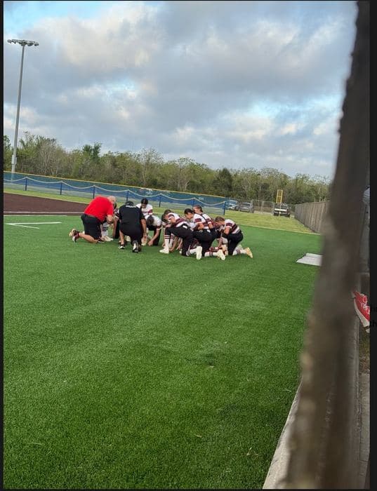 Team prayer